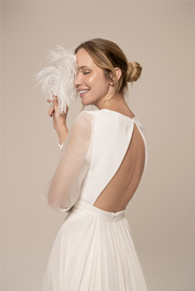 vestidos de novia sencillos y elegantes