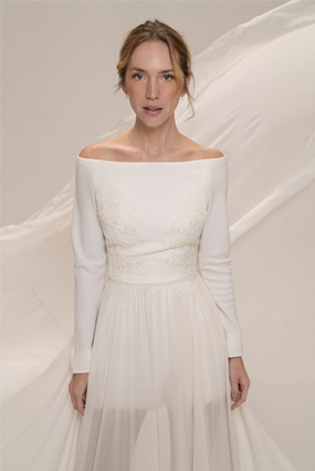 vestidos de novia sencillos y elegantes